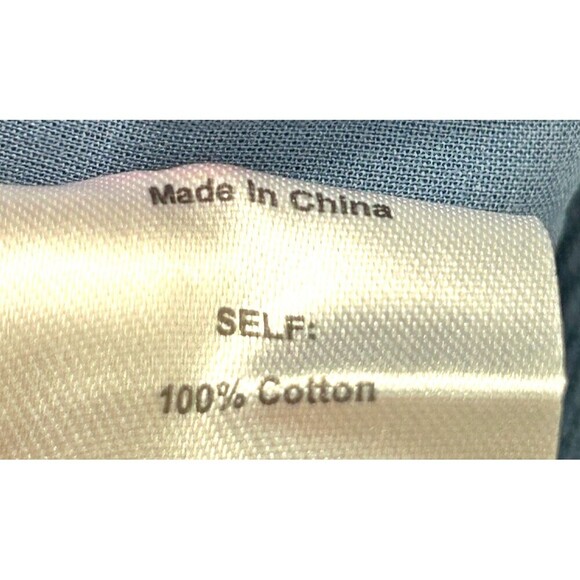 Choosy Women Sz 4 Light Wash Capri Long Shorts Cotton Comfort Pockets Stretch H4 - Picture 8 of 9